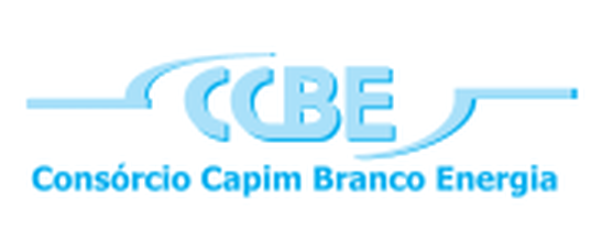 Conjunto de logos do Consórcio Capim Branco Energia